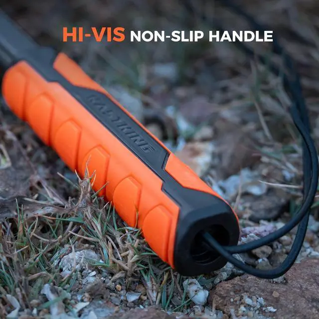 Alt view image 6 of 7 - Titanet Fishing Net, Durable Aluminum Handle, Non-Slip Hi-Vis Grip, Compact Bag & Lanyard, Ideal for Kayak, Lake, Fly, or River Fishing, 2 Net Options