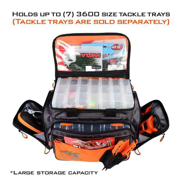 Alt view image 3 of 7 - Fishing Gear & Tackle Bags - Saltwater Resistant Fishing Bags - Fishing Tackle Storage Bags