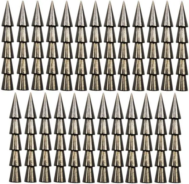 Main image of Tungsten Nail Weights for Bass Fishing - Insert Sinkers for Wacky Rig, Neko Rig and Soft Plastic Lures - Freshwater and Saltwater - 25-Pack