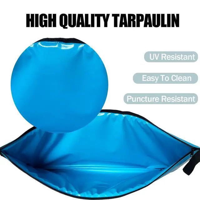 Alt view image 6 of 7 - Insulated Fish Cooler Bag Portable Fish Kill Bag Keep Ice-cold More Than 48 Hours