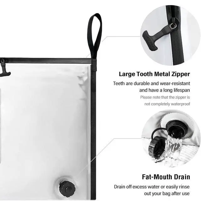 Alt view image 4 of 7 - Insulated Fish Cooler Bag Portable Fish Kill Bag Keep Ice-cold More Than 48 Hours