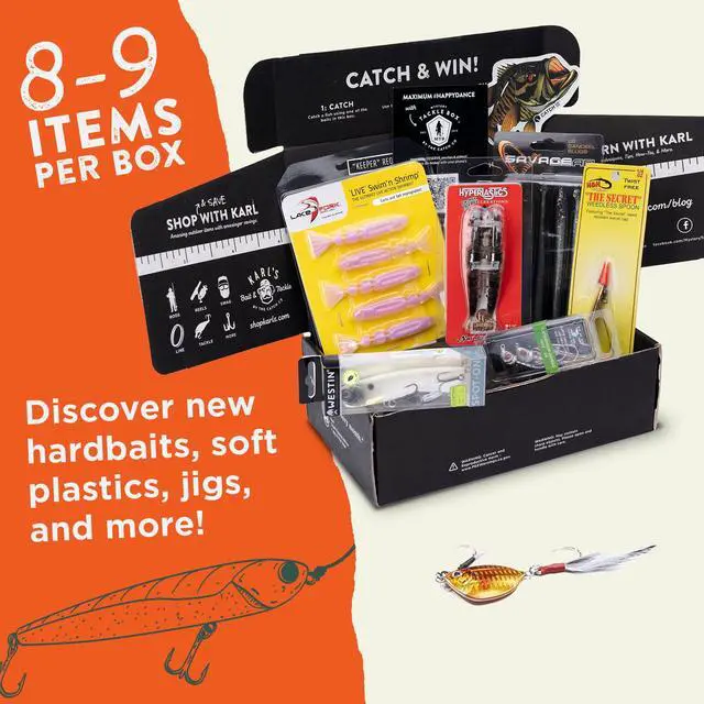 Alt view image 3 of 5 - Mystery Tackle Box Inshore Saltwater Fishing Kit | Redfish | Striped Bass| Snook | Speckled Trout | Flounder