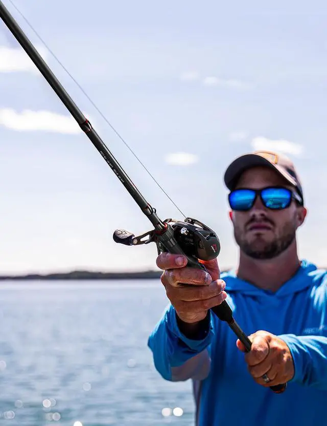 Alt view image 7 of 7 - Torrent Fishing Rod, IM6 Carbon Baitcaster Rod & Spinning Rod, High Sensitive Lightweight Casting Rod & Spinning Fishing Rod, Zirconium Oxide Rings, 2 Pieces Baitcast Rod & Spin Rod
