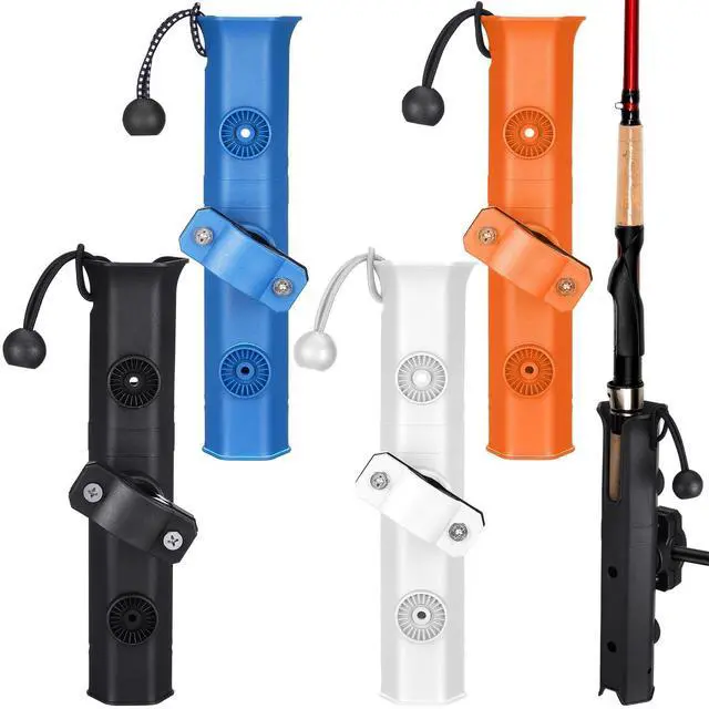 Main image of Fishing Rod Holder for Bike Rack Pole Mount Rotatable Fishing Chair Pole Holders with Clamp for Boat Bicycle Motorcycle Kayak Cart