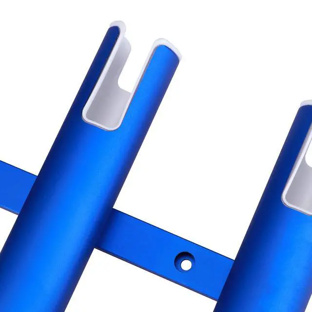Alt view image 7 of 7 - Aluminium Wall-Mounted Fishing Rod Holder for Boat, Garage & Marine - Holds Rods & Poles