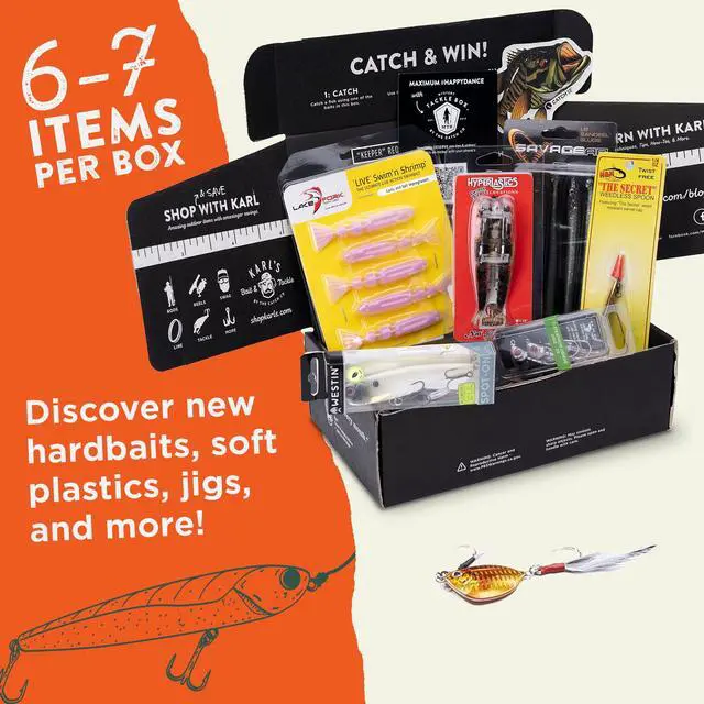 Alt view image 3 of 5 - Mystery Tackle Box Inshore Saltwater Fishing Kit | Redfish | Striped Bass| Snook | Speckled Trout | Flounder
