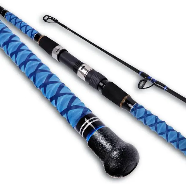 Main image of Surf Spinning Fishing Rod Carbon Travel Surf Rod 2 Piece/3 Piece/4 Piece Spinning Fishing Rod 9'/10'/11'/12'/15'