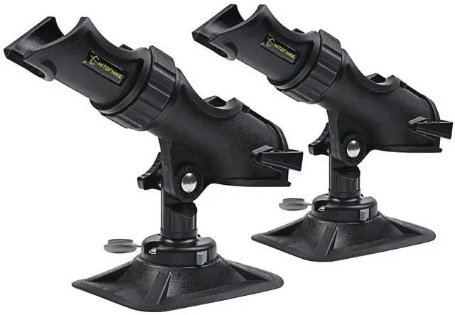 Main image of Fishing Rod Holder Universal Fit Kit Allows for 360-degree Adjustment Kayak Fishing Boat Powerlock Rod Holder