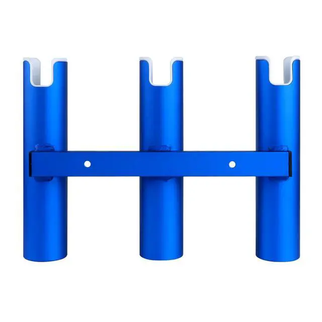 Alt view image 3 of 7 - Aluminium Wall-Mounted Fishing Rod Holder for Boat, Garage & Marine - Holds Rods & Poles
