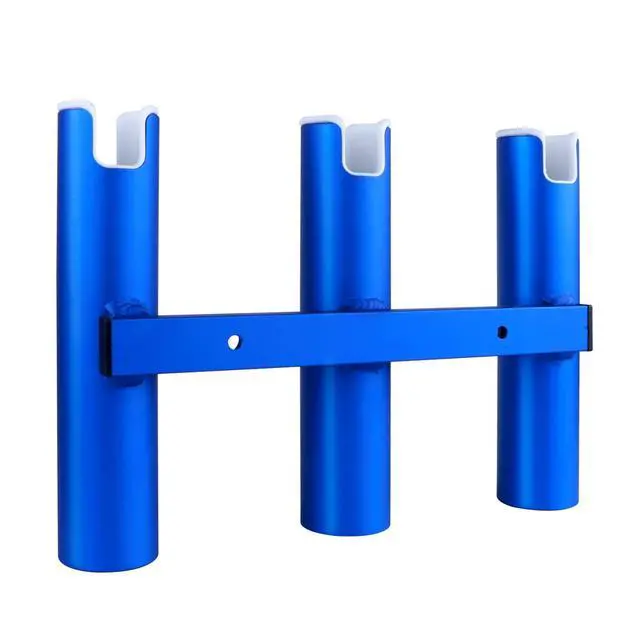 Alt view image 4 of 7 - Aluminium Wall-Mounted Fishing Rod Holder for Boat, Garage & Marine - Holds Rods & Poles