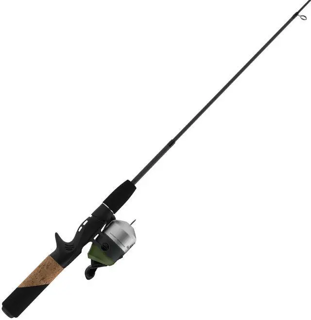 Main image of 33 Micro Adventure Spincast Reel and Fishing Rod Combo, 36-Inch Telescopic Rod, Ultra-Light Power, Moderate Action, Silver/Green