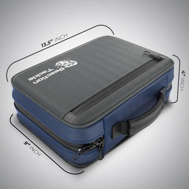 Alt view image 2 of 7 - Deluxe Bait Binder, Water Resistant Soft Bait Storage System for Soft Plastics and Rigs with Zippered Sleeves, Deluxe Bait Binder