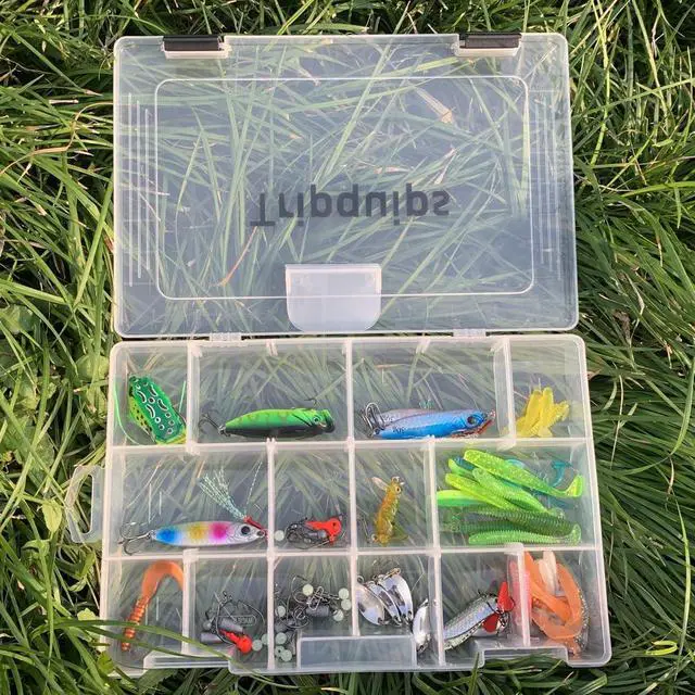 Alt view image 5 of 7 - 3600 Tackle Trays, Plastic Storage Organizer Box with Removable Dividers - Tackle Boxes - Fishing Tackle Storage - 3700 Tackle Trays - 2 Packs/4 Packs Box Organizer
