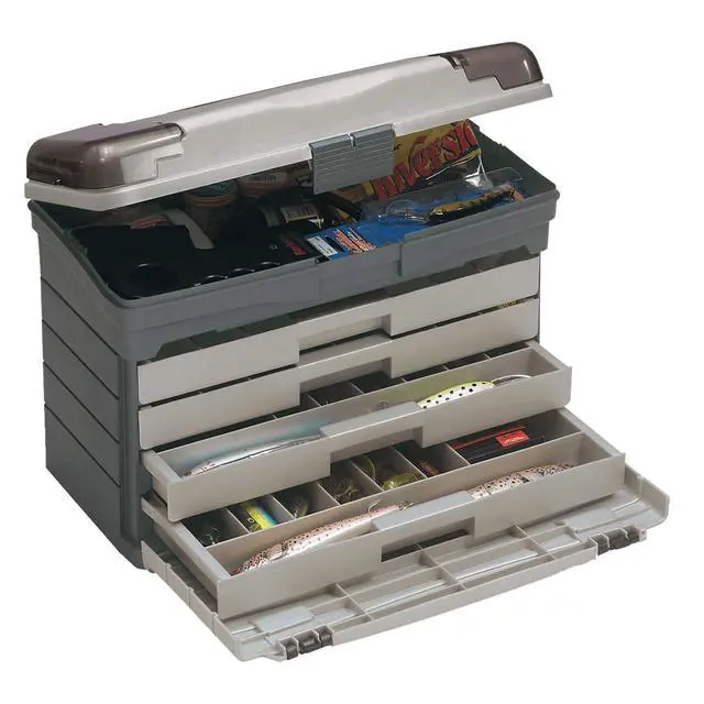 Alt view image 2 of 2 - Four Drawer Tackle System,Premium tackle storage and tool organization, Premium Tackle Storage