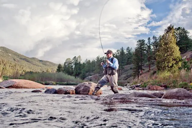 Alt view image 3 of 7 - Allen Company Bear Creek Micro Fly Fishing Chest Pack