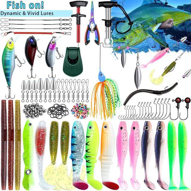 Alt view image 2 of 7 - Fishing Backpack with Tackle Boxes,Fishing Sling Tackle Bag with Rod Holder Waterproof Fishing Bag with Fishing Gear, Fishing Gifts for Men Women Gear Combo Kit,Camouflage Black