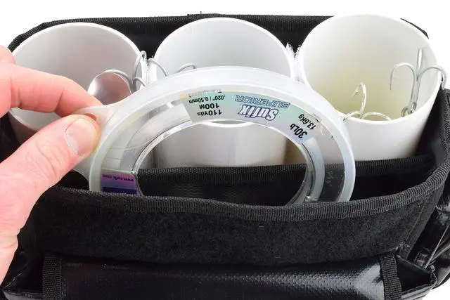 Alt view image 4 of 7 - 3 Tube Surf Fishing Tackle Bag #8000