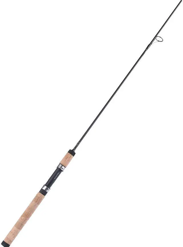 Alt view image 2 of 7 - Fishing Rods Graphite Lightweight Ultra Light Trout Rods 2 Pieces Cork Handle Crappie Spinning Fishing Rod