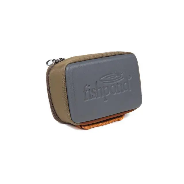 Alt view image 3 of 3 - Ripple Reel Case, Large, Sand/Saddle Brown