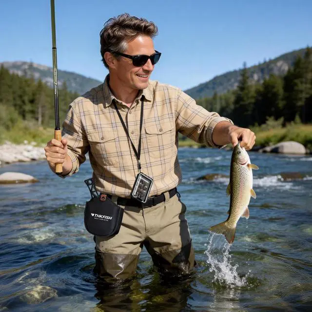 Alt view image 7 of 7 - Tenkara Fly Fishing Rod Kit 8.7ft/10.6ft/11.6ft 24T Carbon Fiber Telescopic Fly Fishing Combo Kit with Carrying Case Fishing Line and Flyfishing Lure for Streams, Trout, Bass, Salmon