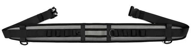Alt view image 7 of 7 - Lehigh Crossing, Waterproof Fishing Waist Pack, Fly Fishing Fanny Pack, Submersible Lumbar Pack (Grey)