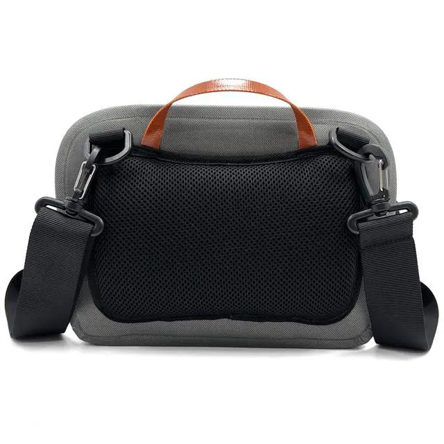 Alt view image 6 of 7 - Lehigh Crossing, Waterproof Fishing Waist Pack, Fly Fishing Fanny Pack, Submersible Lumbar Pack (Grey)
