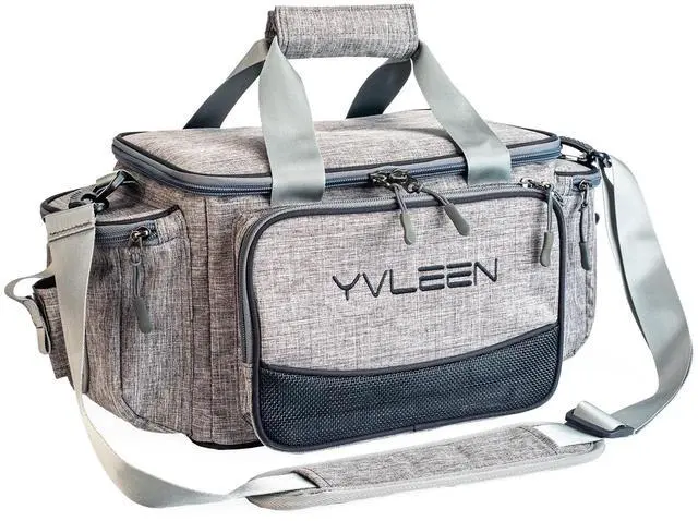 Main image of Fishing Tackle Box Bag - Outdoor Large Fishing Tackle Storage Bag - 100% Water-Resistant Polyester Material - Fishing Tackle Bags - Suitable for 3600 Tackle Box