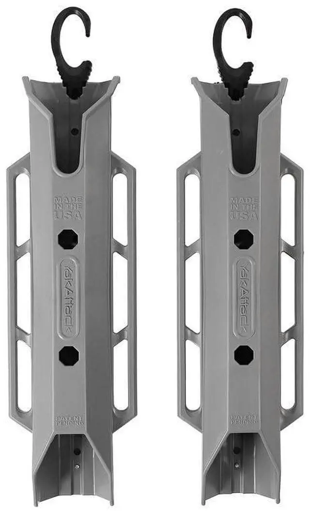 Main image of TetherTube Rod Holder 2 Pack with Integrated Leash & Mounting Hardware - Color Options | Fits BlackPak Pro & SandRig Surf Cart | Spinning & Casting Rod Compatible | Marine-Grade Polymer
