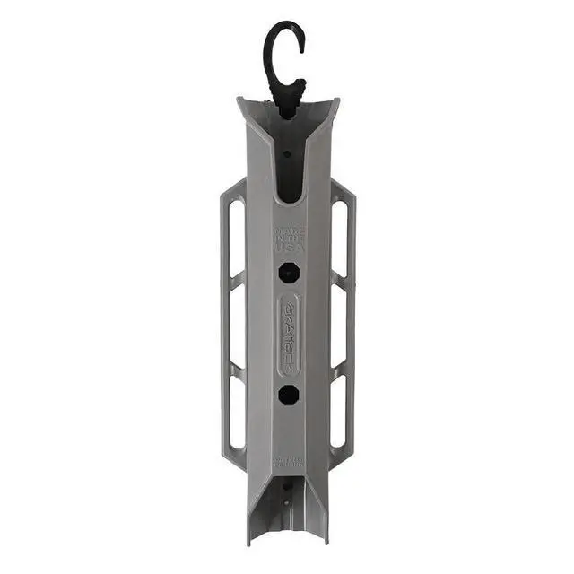 Alt view image 2 of 7 - TetherTube Rod Holder 2 Pack with Integrated Leash & Mounting Hardware - Color Options | Fits BlackPak Pro & SandRig Surf Cart | Spinning & Casting Rod Compatible | Marine-Grade Polymer