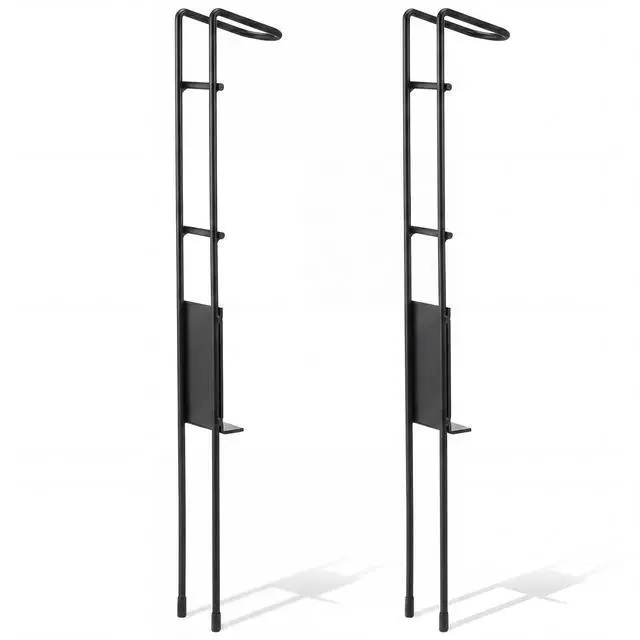 Main image of 2 Set Blaze Bank Fishing Rod Holders Heavy Duty Steel Rod Stands for Shore Fishing
