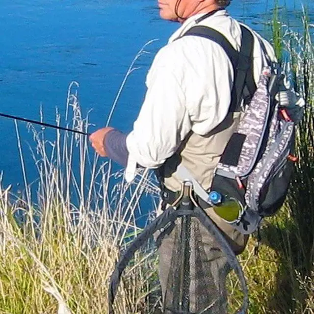 Alt view image 5 of 5 - Net Holster, Belt-Mounted Landing Net Holder