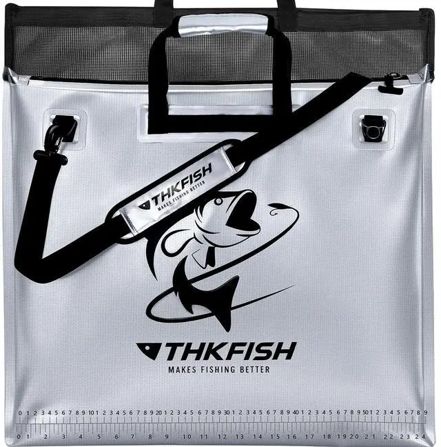 Main image of Fish Tournament Weigh in Bag for Bass Fishing with Leakproof Zipper | Heavy Duty Live Fish Bags for Caught Fish with Waterproof Zipper and Mesh Liner,Puncture Resistant