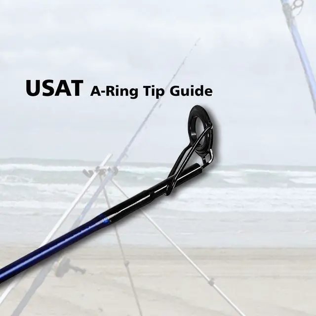 Alt view image 5 of 7 - Surf Spinning Fishing Rod Carbon Fiber Travel Fishing Rod(9-Feet &11-Feet & 12-Feet & 13-Feet & 15-Feet)
