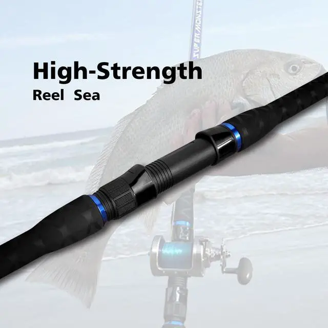 Alt view image 4 of 7 - Surf Spinning Fishing Rod Carbon Fiber Travel Fishing Rod(9-Feet &11-Feet & 12-Feet & 13-Feet & 15-Feet)