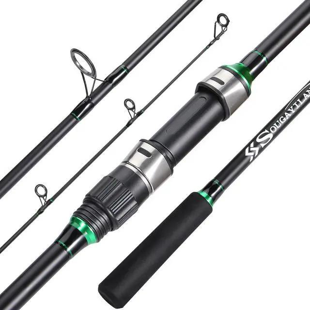 Main image of Surf Fishing Rod IM8 Carbon 3 Piece Travel Spinning Rod (9'/10'/11'/12')