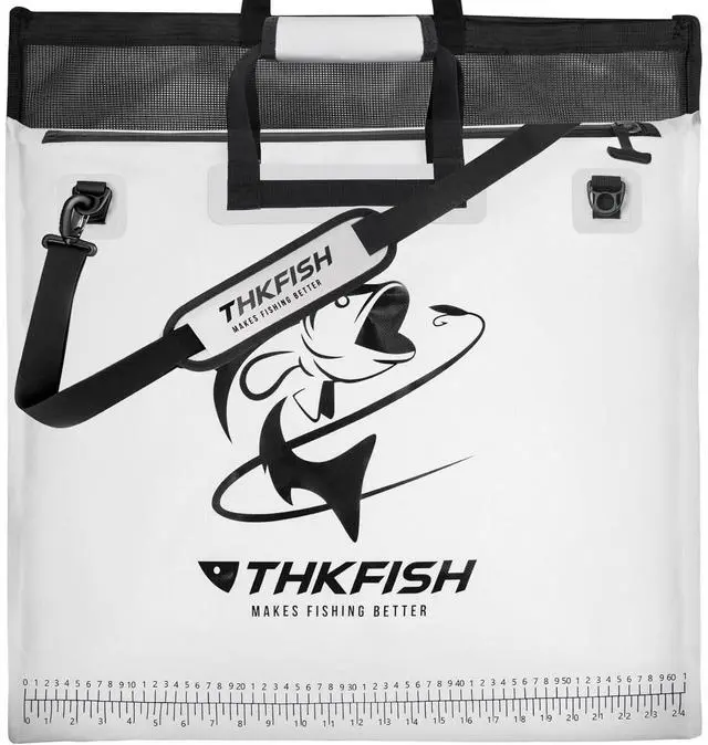 Main image of Fish Tournament Weigh in Bag for Bass Fishing with Leakproof Zipper | Heavy Duty Live Fish Bags for Caught Fish with Waterproof Zipper and Mesh Liner,Puncture Resistant