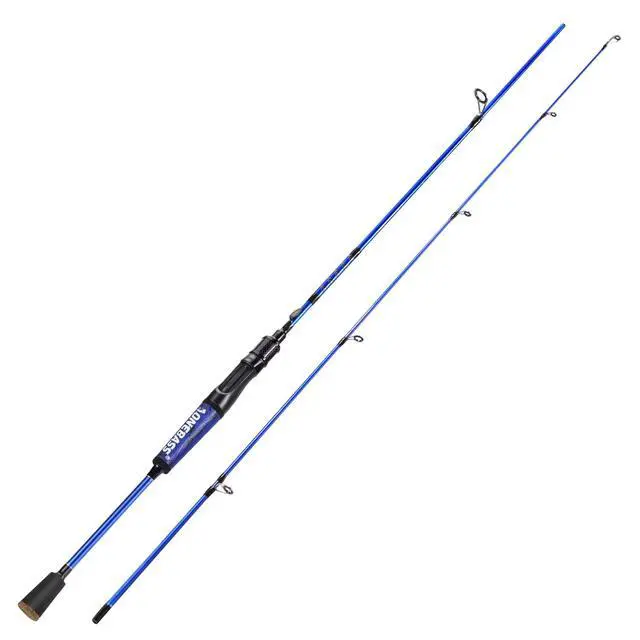 Alt view image 2 of 7 - Fishing Rods,IM7 Graphite Spinning Rod & Casting Rod, 2 Pc Strong Quality Baitcasting Rod with Super Polymer Handle