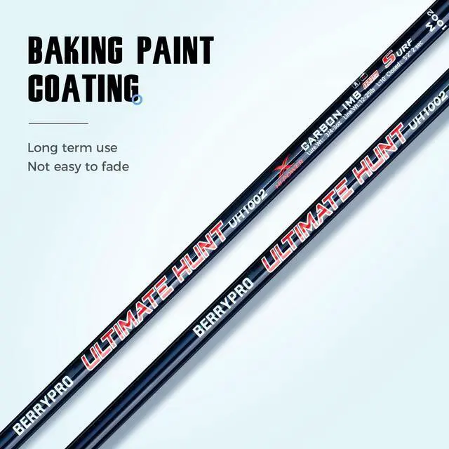 Alt view image 5 of 7 - Surf Spinning Rod Full Carbon Surf Fishing Rod with Fuji Guide (9'/10'/11'/12')