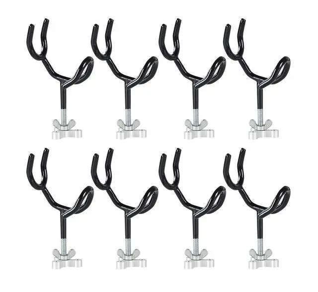 Main image of Fishing Rod Holders for Boat 8Pcs of 20 Degree 4 Inch | Sure Grip Steel Rod Boat Holder Fishing Rod Holder with Mounting Base Boat Rod Holders for Fishing