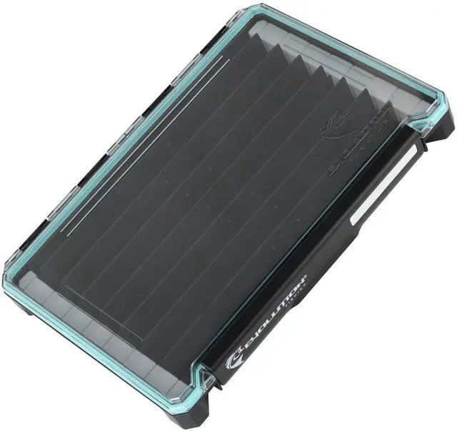 Main image of Evolution Fishing BallistiX Twitch Tackle Tray - Waterproof, Jerkbait & Topwater Tackle Storage Box, Anti-Corrosion, One Hand Latch, Clear Lid, Lure Box