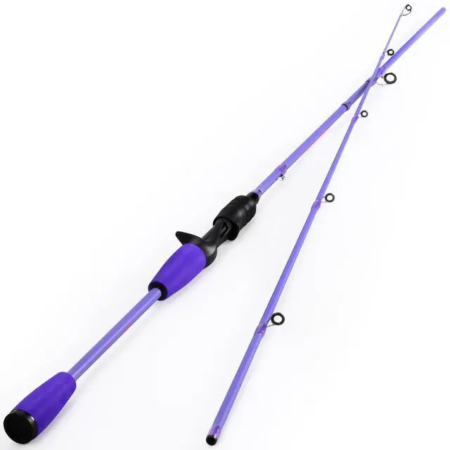 Main image of VoidFlare Performance Spinning & Casting Fishing Rod, Lightweight IM6 Graphite with Hook Keeper, EVA Grip