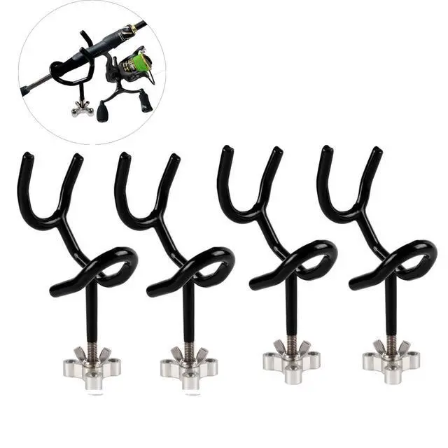Alt view image 3 of 7 - Sure Grip Steel Boat Rod Holder 20 Degree PVC Coated Steel Wire Fishing Pole Holder (8PCS)