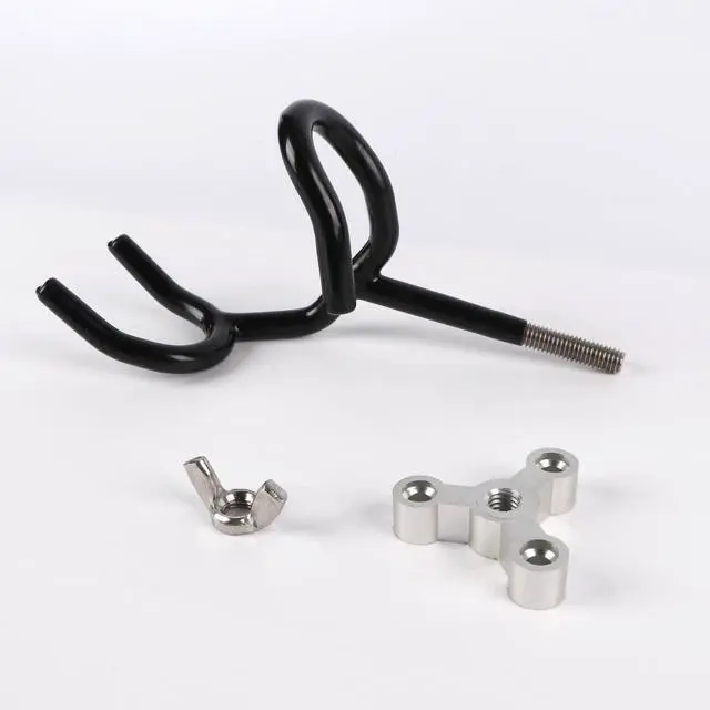 Alt view image 5 of 7 - Sure Grip Steel Boat Rod Holder 20 Degree PVC Coated Steel Wire Fishing Pole Holder (8PCS)