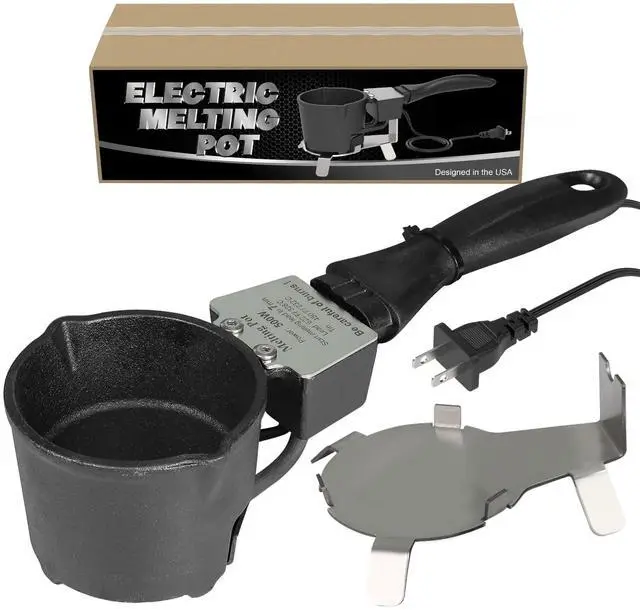 Main image of Electric Lead Melting Pot 5lb for Fishing Sinkers | Electric Lead Melting Pot, 5LB for Fishing Weights & Bullet Casting, 500W Fast Heating, 750°F, Lead & Tin, Pouring Spout