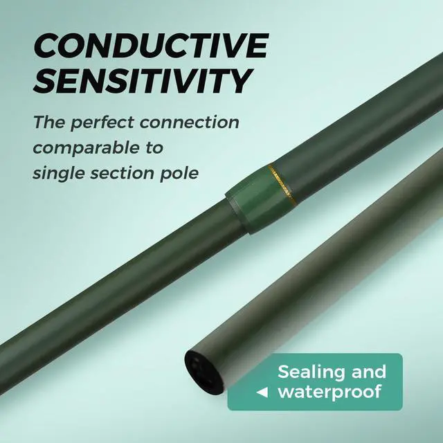 Alt view image 5 of 7 - Carbon Fiber Surf Rod Saltwater Surf Spinning Fishing Rod with Seaguide Reel Seat