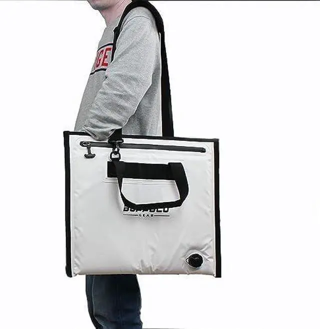 Alt view image 4 of 6 - Insulated Cooler Bag - 20x18in Bait Cooler, Waterproof Fish Kill Bag