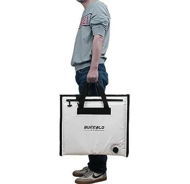 Alt view image 5 of 6 - Insulated Cooler Bag - 20x18in Bait Cooler, Waterproof Fish Kill Bag