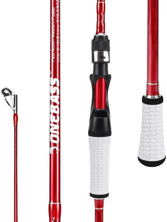 Main image of Fishing Rod, Spinning & Casting Fishing Pole with 30 Ton Carbon Fiber