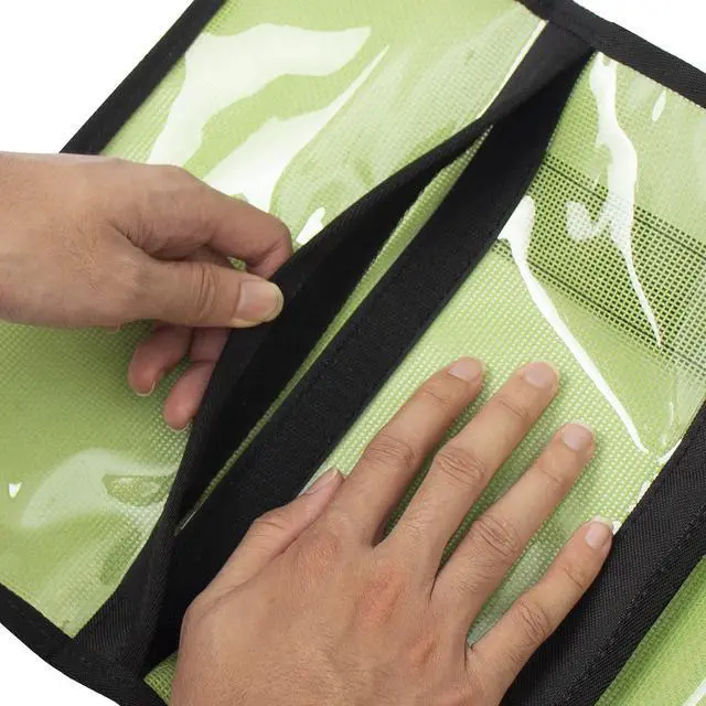 Alt view image 5 of 7 - Lure Bag 6 Pocket PVC Protective Cover Durable Fishing Bag | Trolling Lure Tackle Box