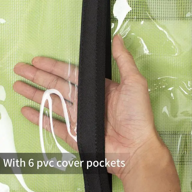 Alt view image 6 of 7 - Lure Bag 6 Pocket PVC Protective Cover Durable Fishing Bag | Trolling Lure Tackle Box